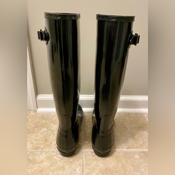 Hunter Original Tall Gloss Rain Boots - Picture 2 of 5